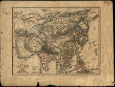 Karte von Asien. F&uuml;r den Schulgebrauch bearbeitet