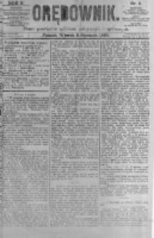 Orędownik: pismo poświęcone sprawom politycznym i sp&oacute;łecznym. 1880.01.06 R.10 nr3