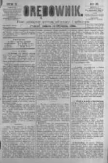 Orędownik: pismo poświęcone sprawom politycznym i spółecznym. 1880.01.31 R.10 nr14