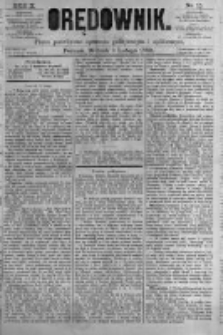 Orędownik: pismo poświęcone sprawom politycznym i spółecznym. 1880.02.03 R.10 nr15