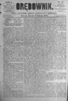 Orędownik: pismo poświęcone sprawom politycznym i spółecznym. 1880.02.21 R.10 nr23