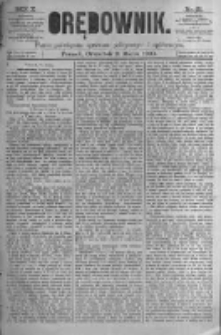 Orędownik: pismo poświęcone sprawom politycznym i spółecznym. 1880.03.11 R.10 nr31