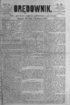 Orędownik: pismo poświęcone sprawom politycznym i spółecznym. 1880.04.06 R.10 nr42
