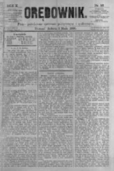 Orędownik: pismo poświęcone sprawom politycznym i spółecznym. 1880.05.01 R.10 nr53
