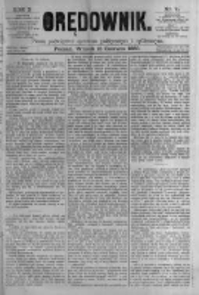 Orędownik: pismo poświęcone sprawom politycznym i spółecznym. 1880.06.15 R.10 nr71