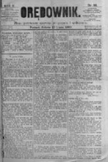 Orędownik: pismo poświęcone sprawom politycznym i sp&oacute;łecznym. 1880.07.10 R.10 nr82