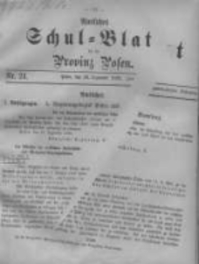 Amtliches Schul-Blatt für die Provinz Posen 1899.12.20 Jg.32 Nr24