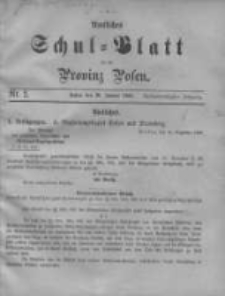 Amtliches Schul-Blatt für die Provinz Posen 1900.01.20 Jg.33 Nr2