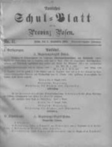 Amtliches Schul-Blatt für die Provinz Posen 1900.09.05 Jg.33 Nr17
