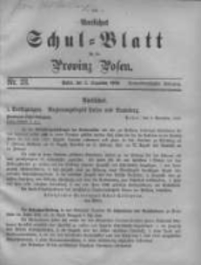Amtliches Schul-Blatt für die Provinz Posen 1900.12.05 Jg.33 Nr23