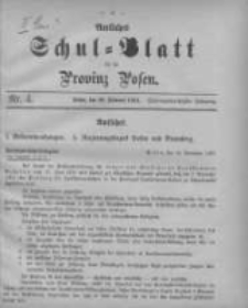 Amtliches Schul-Blatt f&uuml;r die Provinz Posen 1904.02.20 Jg.37 Nr4