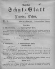 Amtliches Schul-Blatt für die Provinz Posen 1904.03.05 Jg.37 Nr5