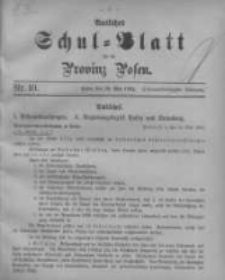 Amtliches Schul-Blatt für die Provinz Posen 1904.05.20 Jg.37 Nr10