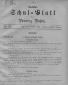 Amtliches Schul-Blatt für die Provinz Posen 1904.10.05 Jg.37 Nr19