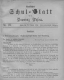 Amtliches Schul-Blatt für die Provinz Posen 1904.10.20 Jg.37 Nr20