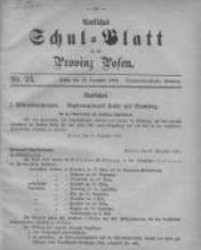 Amtliches Schul-Blatt f&uuml;r die Provinz Posen 1904.12.20 Jg.37 Nr24
