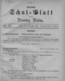 Amtliches Schul-Blatt für die Provinz Posen 1904.12.20 Jg.37 Nr24