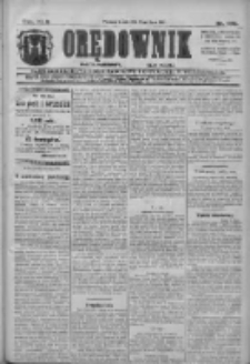 Orędownik: najstarsze ludowe pismo narodowe i katolickie w Wielkopolsce 1912.07.31 R.42 Nr172