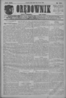 Orędownik: najstarsze ludowe pismo narodowe i katolickie w Wielkopolsce 1912.08.09 R.42 Nr180