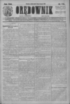 Orędownik: najstarsze ludowe pismo narodowe i katolickie w Wielkopolsce 1912.08.17 R.42 Nr186