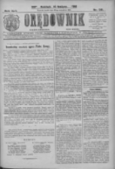 Orędownik: najstarsze ludowe pismo narodowe i katolickie w Wielkopolsce 1912.09.25 R.42 Nr219