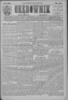 Orędownik: najstarsze ludowe pismo narodowe i katolickie w Wielkopolsce 1912.11.08 R.42 Nr256