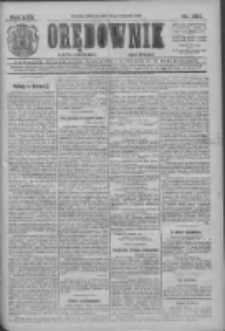 Orędownik: najstarsze ludowe pismo narodowe i katolickie w Wielkopolsce 1912.11.17 R.42 Nr264