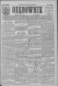 Orędownik: najstarsze ludowe pismo narodowe i katolickie w Wielkopolsce 1912.11.20 R.42 Nr266
