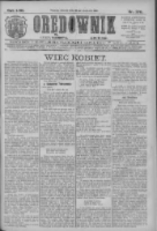 Orędownik: najstarsze ludowe pismo narodowe i katolickie w Wielkopolsce 1912.11.26 R.42 Nr270