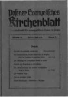 Posener Evangelisches Kirchenblatt: Monatsschrift für evangelisches Leben in Polen. 1938 Jahrgang 16 nr7
