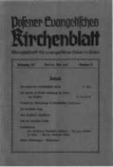 Posener Evangelisches Kirchenblatt: Monatsschrift für evangelisches Leben in Polen. 1938 Jahrgang 16 nr8