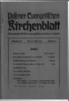 Posener Evangelisches Kirchenblatt: Monatsschrift für evangelisches Leben in Polen. 1938 Jahrgang 16 nr9