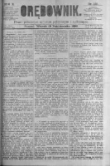 Orędownik: pismo poświęcone sprawom politycznym i spółecznym. 1880.10.19 R.10 nr125