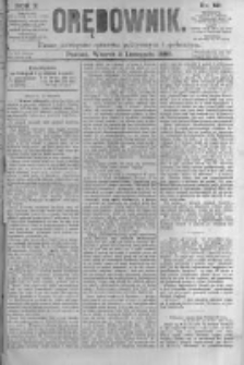 Orędownik: pismo poświęcone sprawom politycznym i spółecznym. 1880.11.02 R.10 nr131