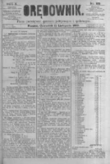 Orędownik: pismo poświęcone sprawom politycznym i spółecznym. 1880.11.11 R.10 nr135