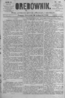 Orędownik: pismo poświęcone sprawom politycznym i spółecznym. 1880.11.18 R.10 nr138