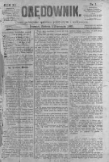 Orędownik: pismo poświęcone sprawom politycznym i sp&oacute;łecznym. 1881.01.01 R.11 nr1
