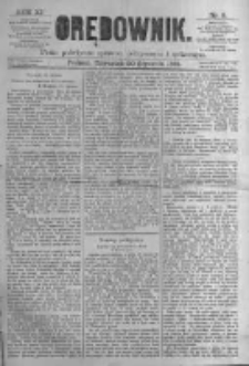 Orędownik: pismo poświęcone sprawom politycznym i spółecznym. 1881.01.20 R.11 nr9