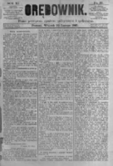 Orędownik: pismo poświęcone sprawom politycznym i sp&oacute;łecznym. 1881.02.22 R.11 nr23