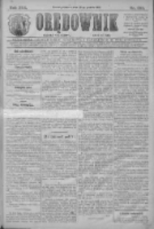 Orędownik: najstarsze ludowe pismo narodowe i katolickie w Wielkopolsce 1912.12.22 R.42 Nr293