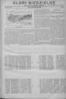 Kłosy Niedzielne: dodatek literacki i powieściowy do "Orędownika" 1912.07.14 Nr28
