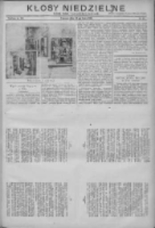 Kłosy Niedzielne: dodatek literacki i powieściowy do "Orędownika" 1912.07.28 Nr30