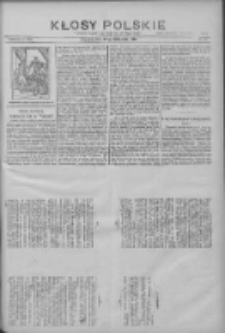 Kłosy Polskie: dodatek literacki i powieściowy do "Orędownika" 1912.11.24 Nr47