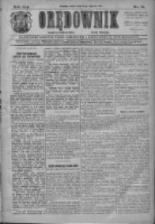 Orędownik: najstarsze ludowe pismo narodowe i katolickie w Wielkopolsce 1911.01.14 R.41 Nr11