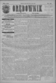 Orędownik: najstarsze ludowe pismo narodowe i katolickie w Wielkopolsce 1911.03.15 R.41 Nr61