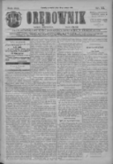 Orędownik: najstarsze ludowe pismo narodowe i katolickie w Wielkopolsce 1911.03.30 R.41 Nr73