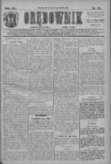 Orędownik: najstarsze ludowe pismo narodowe i katolickie w Wielkopolsce 1911.04.11 R.41 Nr83