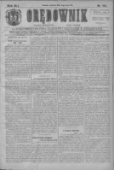 Orędownik: najstarsze ludowe pismo narodowe i katolickie w Wielkopolsce 1911.05.14 R.41 Nr110