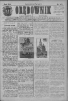 Orędownik: najstarsze ludowe pismo narodowe i katolickie w Wielkopolsce 1911.05.17 R.41 Nr112