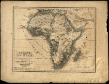 Charte von Afrika. Nach den [...] Entdeckugen d [...] Denham Oudney und Clapperton in den Jahren 1822, 1825 u. 1824 für den Schulgebrauch bearbeitet